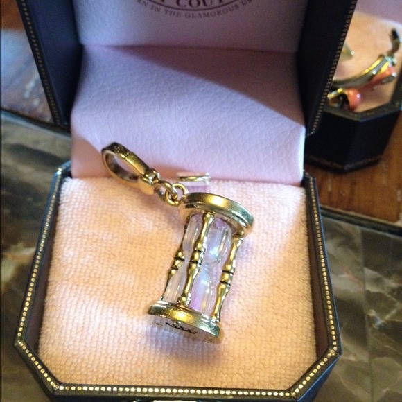 SOLD Juicy couture hour glass charm