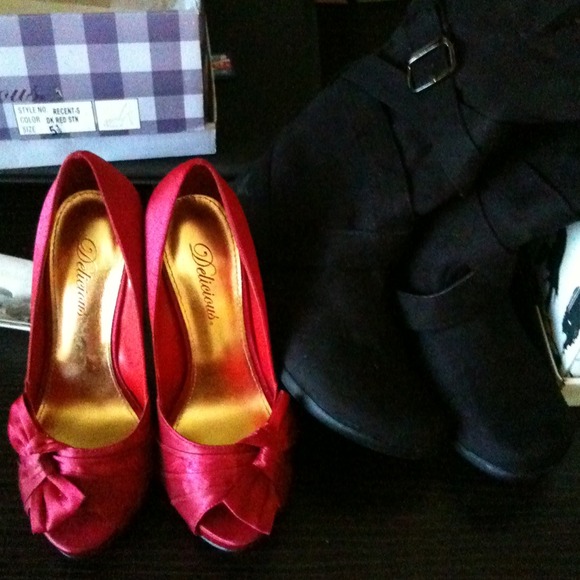 Boots and shoes bundle ( reserved)