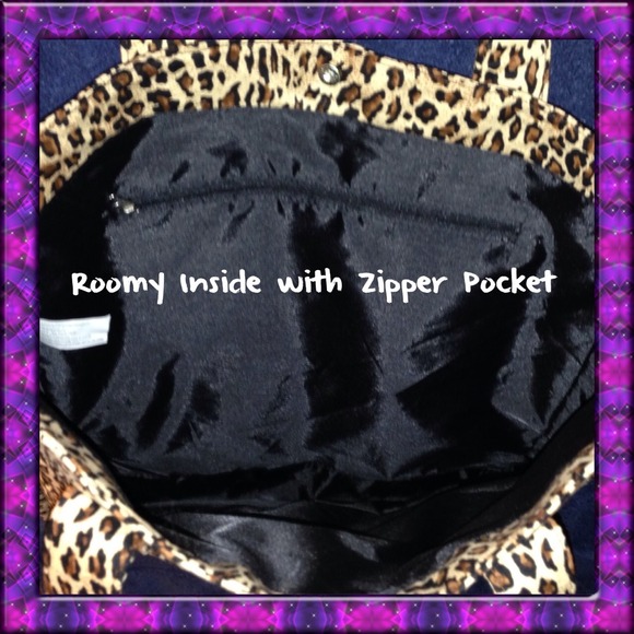 🐆Leopard Print Tote Bag🐆 - Picture 3 of 3