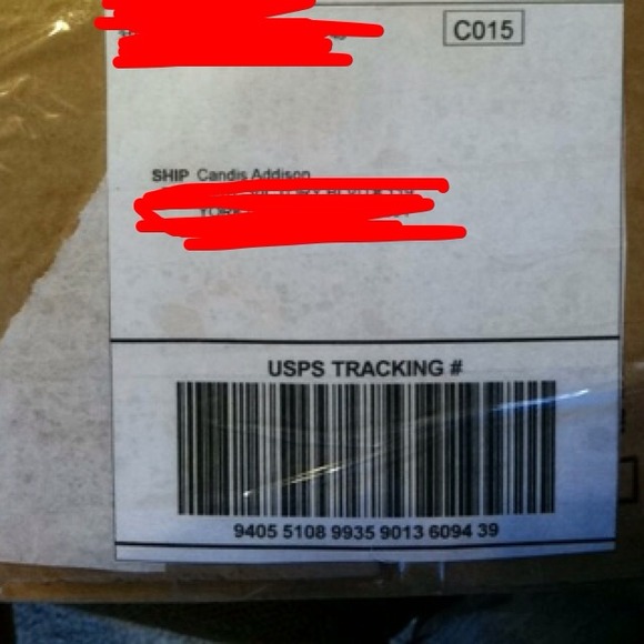 Shipping proof for @candisxoxi