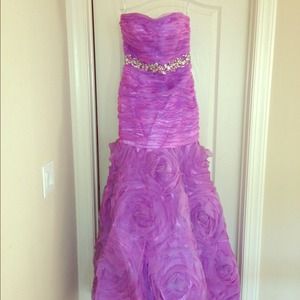 Purple/ Lavender Tiffany Prom and Pageant Dress!