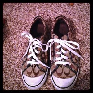 Coach tennis shoes