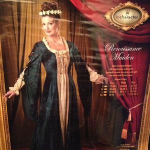 Renaissance Maiden costume