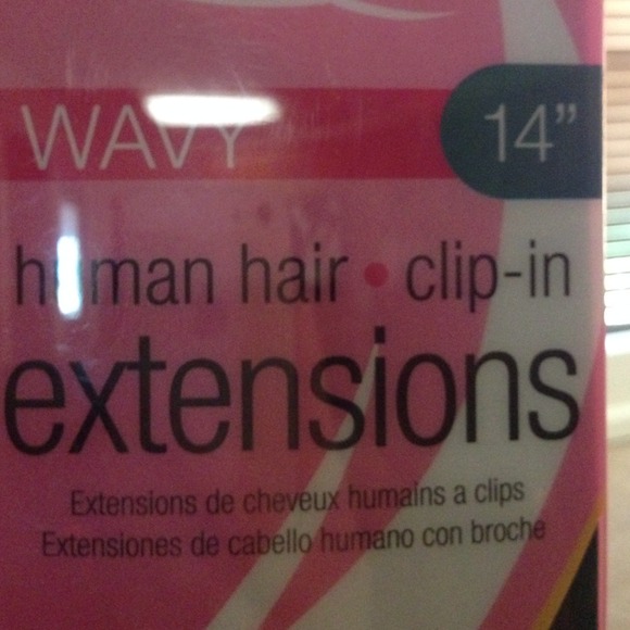 14" Human Hair (wavy) Extensions