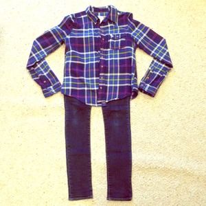 #36 A&F Flannel Shirt