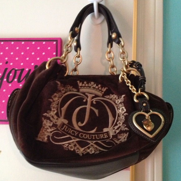 Real Espresso Juicy Couture handbag