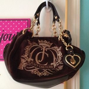 Real Espresso Juicy Couture handbag