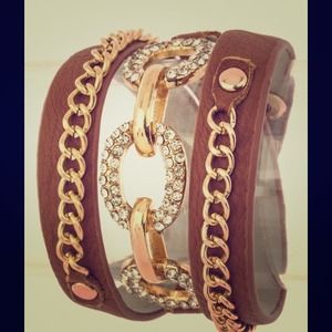 *NEW* Brown Wrap Bracelet