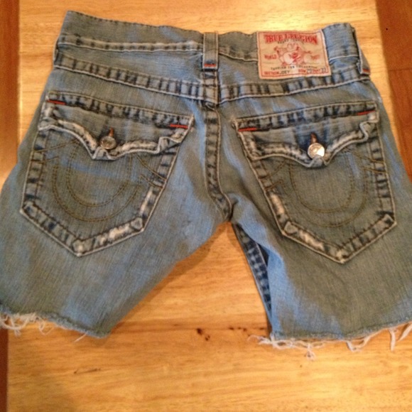 ♦❤True Religion, cut off shorts