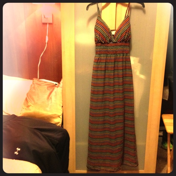 Maxi dress💛💜- SOLD !!!!!!