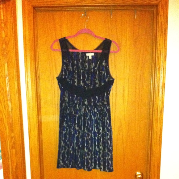 Silence and Noise mesh cutout dress