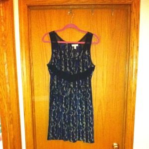 Silence and Noise mesh cutout dress