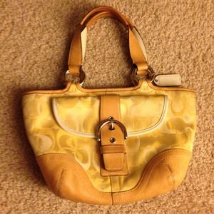 REDUCED small coach bag