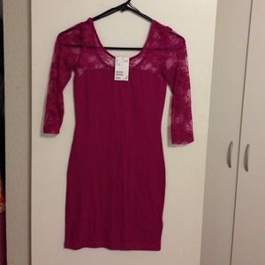 3/4 sleeve dress