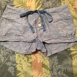 Soft denim type shorts 😁