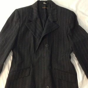 Gray pin stripped blazer (suit jacket)