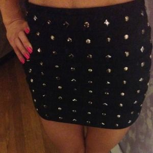 Express Black Skirt 00