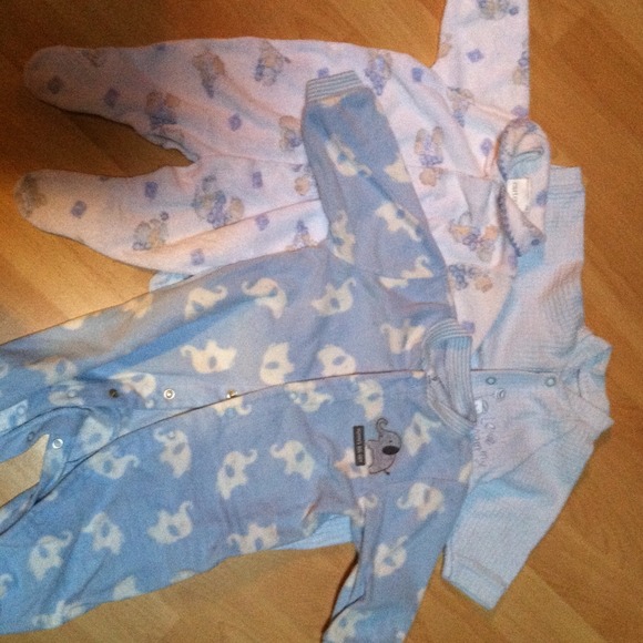 ❗Sold❗Baby boy jammy bundle