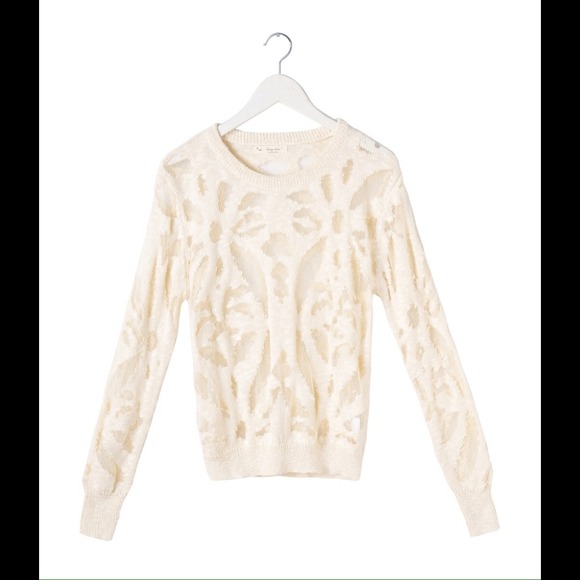 Sold ! Lace Sweater