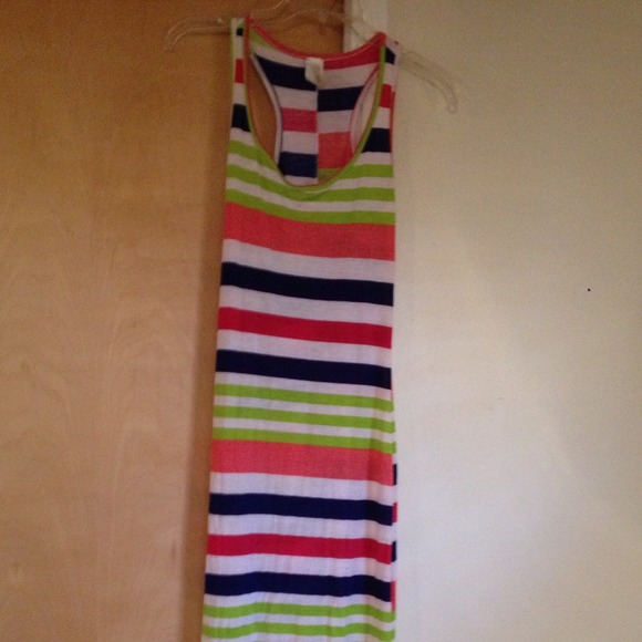 💚💙💛❤Multicolored long dress