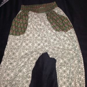 Baggy high waisted pants