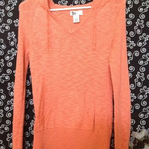 Knit pull over sweater