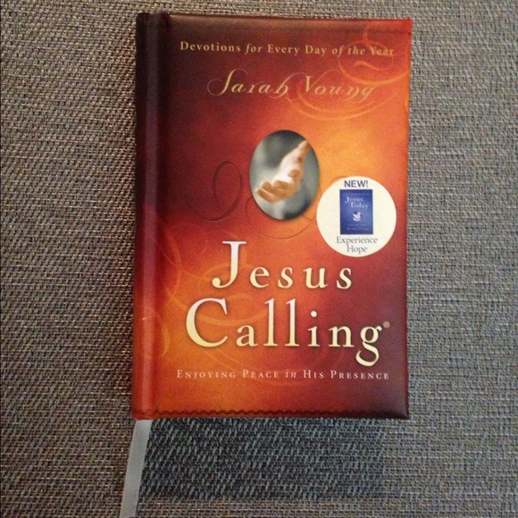 Jesus Calling daily devotional book