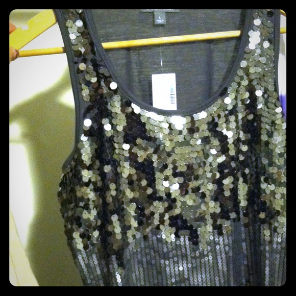 Sparkly sequin tank
