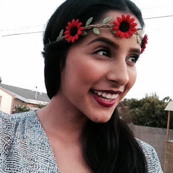 Floral headbands $4 on pay pal including shipping