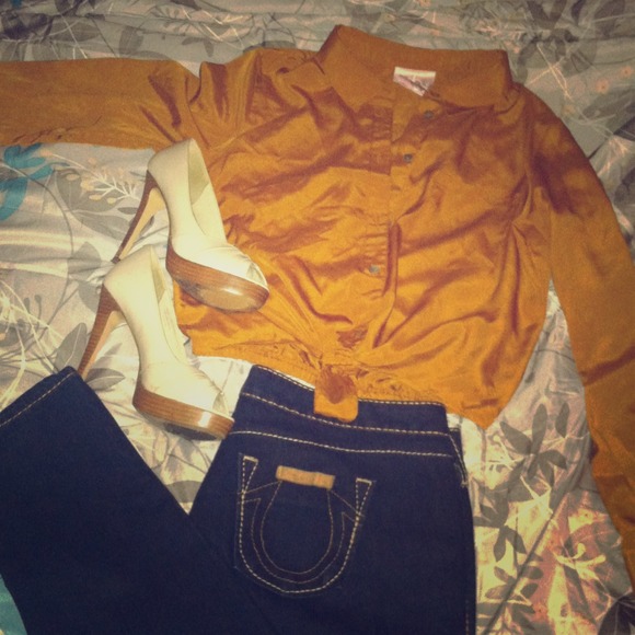 True Religion skinny jeans (shoes in my closet)