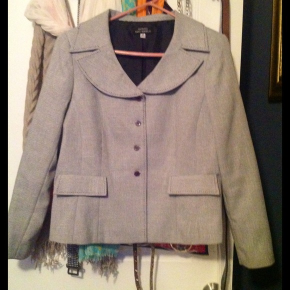 Gray blazer