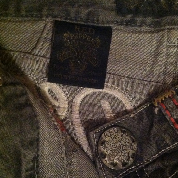 REDUCED! Grey Red Pepper Jeans only worn twice! - Picture 4 of 4
