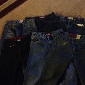 6 boys pair if jeans