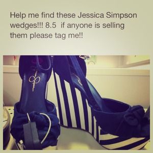 Searching for these jessica Simpson wedge heels!!