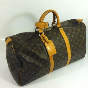 ⛔sold!!!⛔authenticate louis vuitton keepall 50