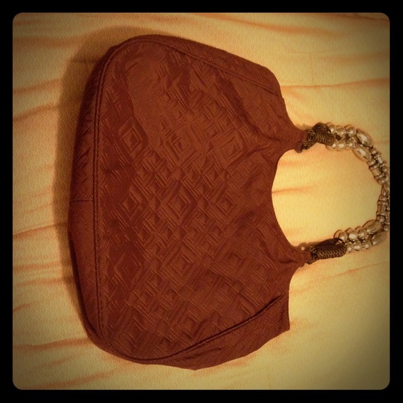 SOLD!!! Auth. Tory Burch-beaded handles -RARE!!