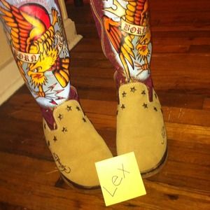 Ed Hardy boots