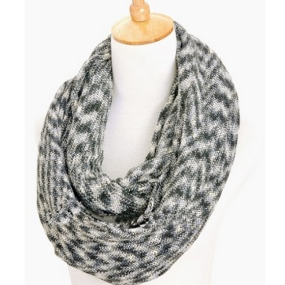 SOLD! Chevron Print Infinity Scarf
