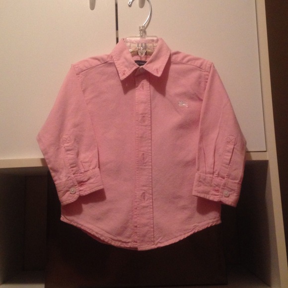 *SOLD* Boy's Burberry button down