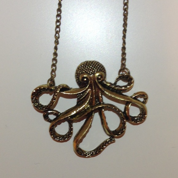 Jewelry - Octopus Long Chain Necklace