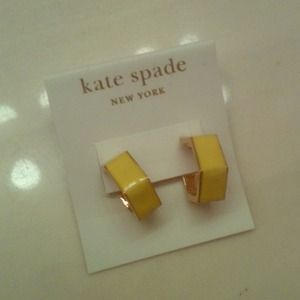 Kate spade small hoops