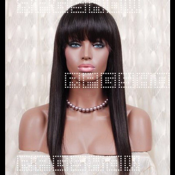 Full Lace Wig w/ Bangs/Fringe