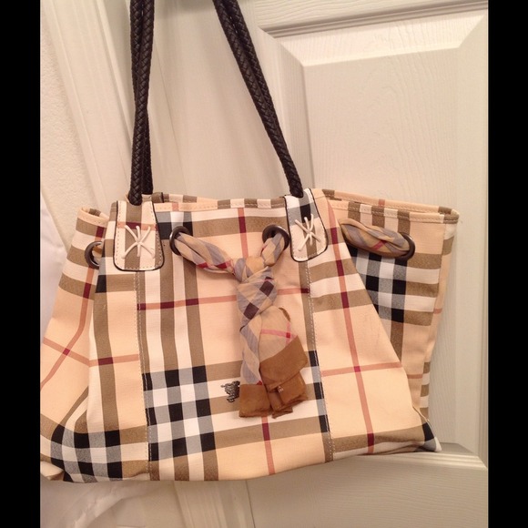 Plaid bag