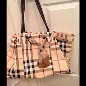 Plaid bag