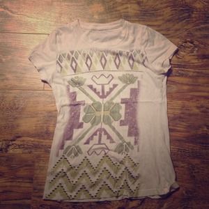 Tribal top white