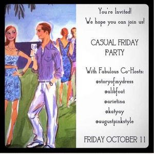 😍 Co-hosting a Casual Friday party 10/11