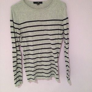 STRIPED KNIT TEE