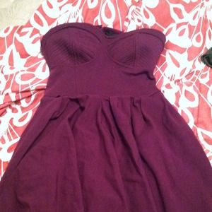 Maroon dress