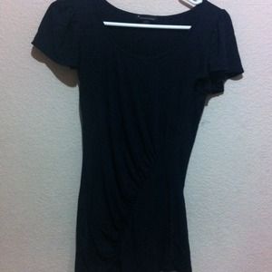 Black detailing shirt from f21