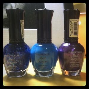 Nail polish,  set of 3